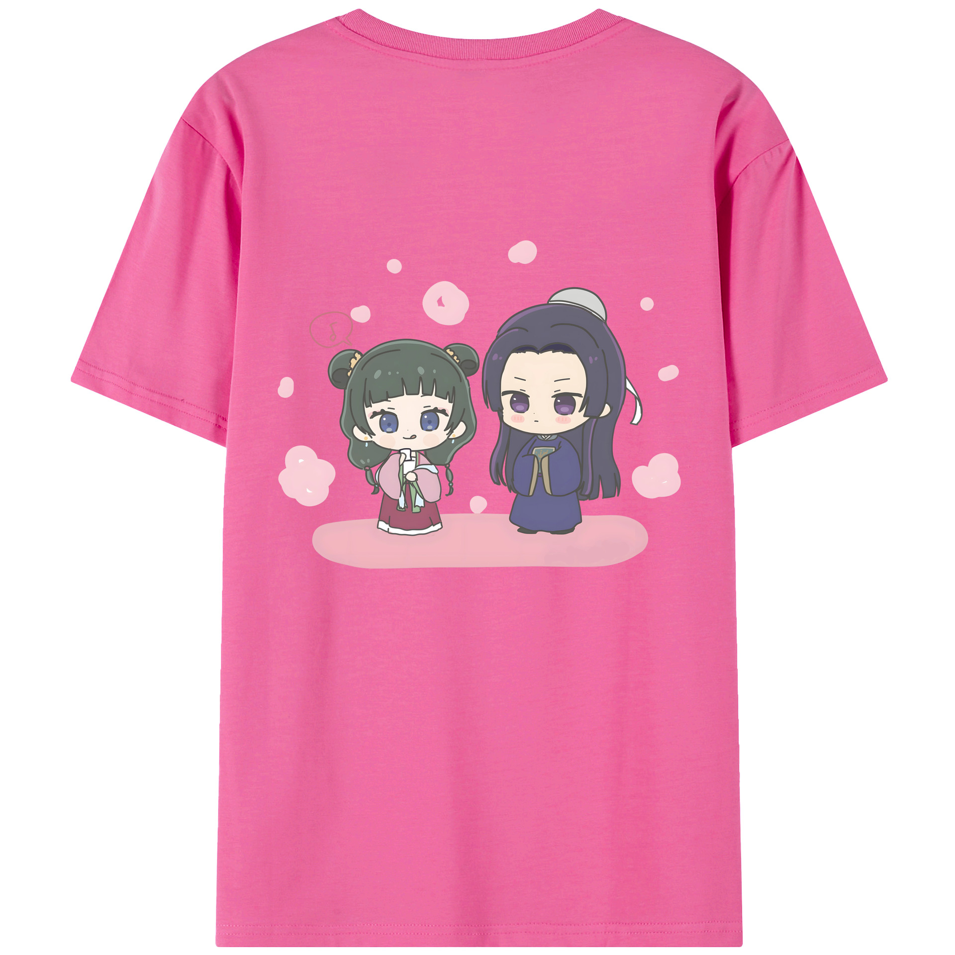 （画像用） 薬屋のひとりごと The Apothecary Diaries レディース半袖Tシャツ(バックプリント)